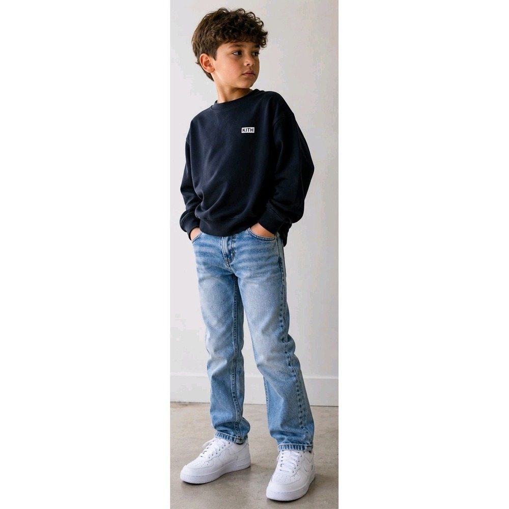 Kith Kids Blue Jeans Straight 6 Quiet Luxury